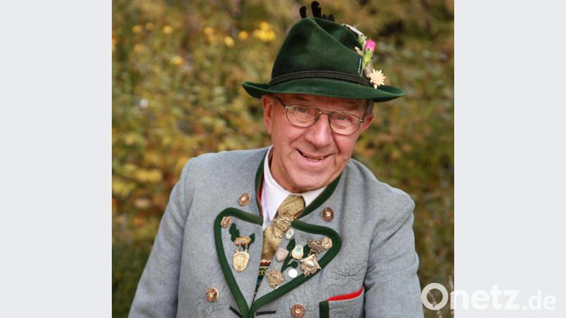 Sein geselliges Wesen zeichnete Josef Schmidkonz aus. Archivbild: Trachtenverein D'Werdenfelser/exb