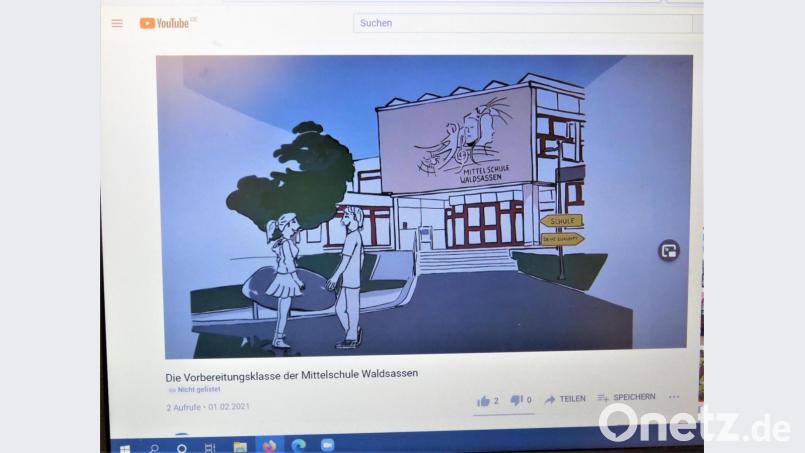 Der dreiminütige Film über die Vorbereitungsklasse VK 10 ist anschaulich und liebevoll gestaltet worden. Bild: ubb