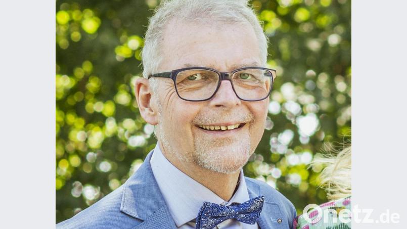 Wolfgang Wolters bei der Hochzeit seiner Tochter. Das Foto ist am 7. August in Hamburg entstanden. Bild: Familie Wolters