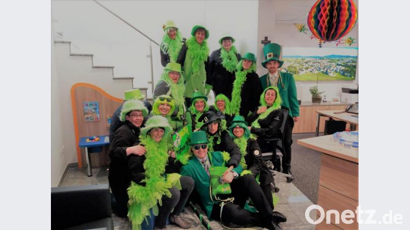 In dem Outfit sind die Marktweiber normalerweise im Fasching unterwegs. Archivbild: gz