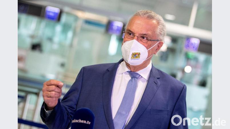 Joachim Herrmann (CSU), Innenminister von Bayern. Bild: Matthias Balk/dpa