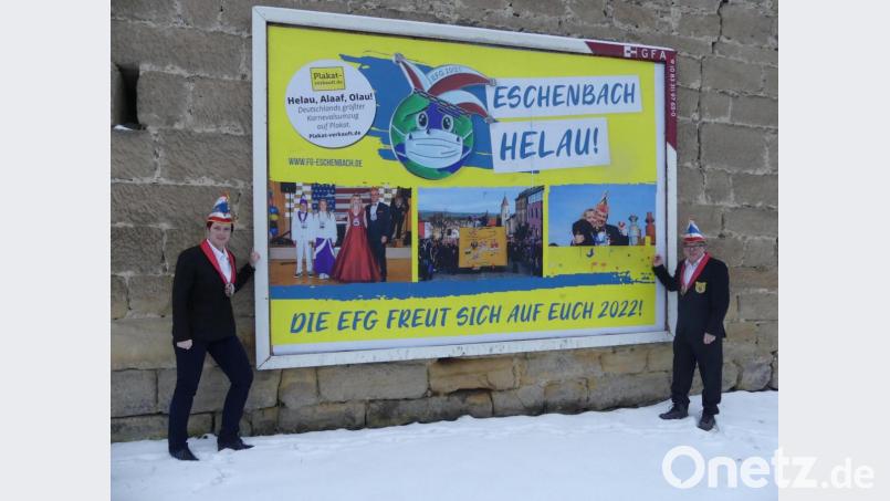 Karnevalsumzug auf Plakat Bild: rn