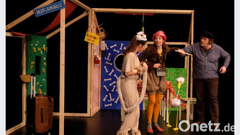 Das Kinderstück „Katze mit Hut“ ist ab Sonntag, 14. februar, zwei Wochen lang kostenlos im Internet zu sehen. Bild: Kulturamt Amberg/exb