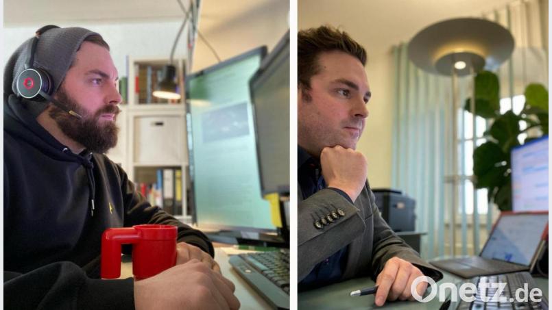Neustadts Bürgermeister Sebastian Dippold hat sich den Bart abrasiert. Bild: Sebastian Dippold