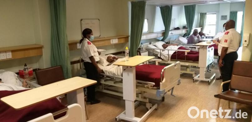 In den Kliniken der &quot;Brotherhood of Blessed Gérard&quot; gab es unter den Patienten glücklicherweise keine Corona-Infektionen. Die Hygienevorschriften werden nach Angaben von Pater Gerhard Lagleder streng eingehalten Bild: exb/bbg