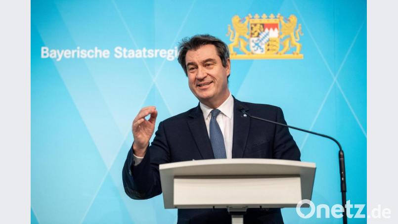 Schrittchen für Schrittchen: Markus Söder bleibt für Bayern bei seiner vorsichtigen Corona-Strategie. Bild: Matthias Balk