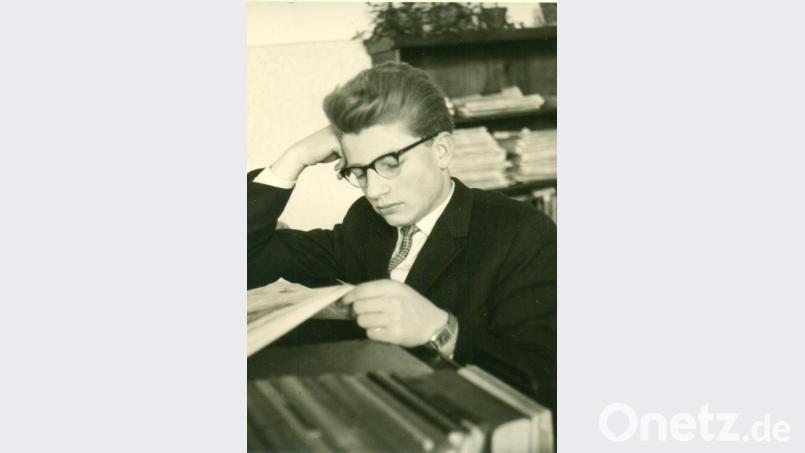 Student Georg Schmidbauer. Repro: fvo