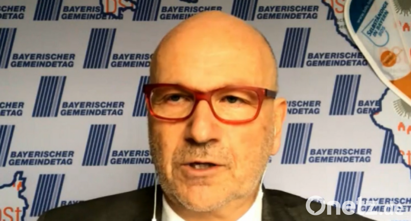 Als Gastredner wurde Uwe Brandl , Präsident des Bayerischen Gemeindetags, zum virtuellen Neujahrsempfang des Bunds der Selbstständigen Regensburg und Oberpfalz zugeschaltet. Bild: gib