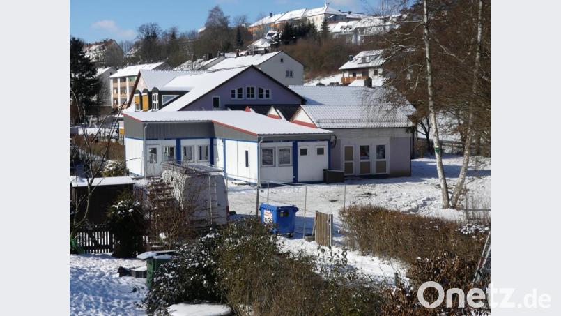 der Stadtrat entscheid sich für einen Anbau in Holzmodulbauweise für die Eschenbacher Kindertagesstätte Bild: rn