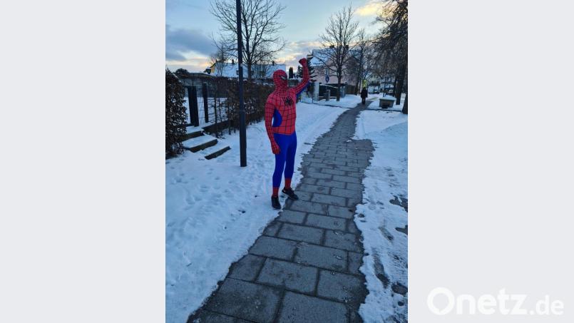 Seine Identität will Spiderman nicht bekannt geben. Ein echter Superheld verbirgt sich eben hinter einer Maske. Bild: sne