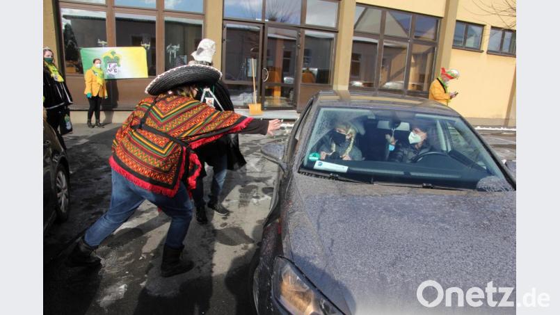 Der &quot;Orden-Drive-In&quot; wurde rege von den Aktiven angenommen. Bild: kro