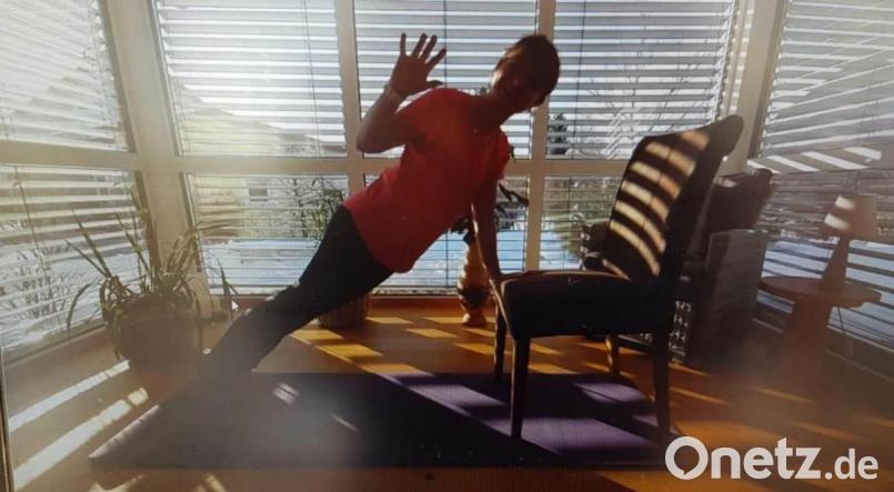 Online-Kurse sind eine gute Abwechslung im Corona-Alltag. Der TV Floß hat immer wieder ein Angebot parat. Bild: le