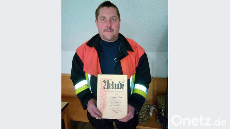 Stefan Schich wurde 1995 erstmals zum Kommandanten gewählt. Bild: fpoz