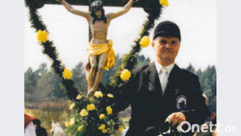 Josef Müller, der Gründungsvater des Hausener Georgiritts, ist verstorben. Archivbild: brü