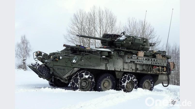 Die US-Armee – hier bei einer Winter-Übung in Vilseck – spielt in der Region eine bedeutende Rolle: Das wurde bei der Video-Konferenz in Kastl deutlich. Bild: Markus Kölbl