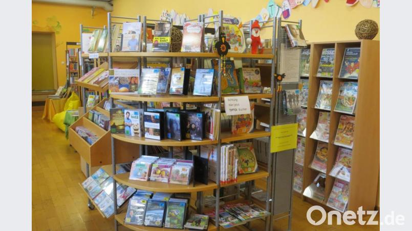 Es muss ja nicht immer ein Buch sein. Wer möchte, kann beim Büchereiteam auch CDs oder Konsolenspiele bestellen. Bild: Gabi Scharf/exb