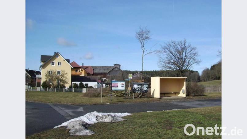 Voraussichtlich auf einer Grünfläche beim Dorfplatz will die Gemeinde einen Spielplatz für die Gruber Kinder anlegen. Hierfür wird sie sich um einen &quot;Regionalbudget&quot;-Zuschuss des Amtes für Ländliche Entwicklung bewerben. Bild: bjp