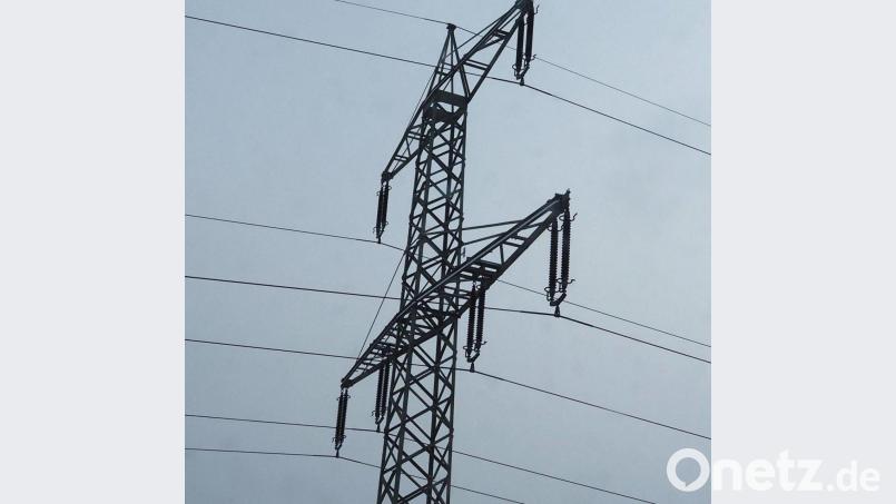 Auch die zusätzliche Stromtrassenführung ist bei der Elektrifizierung Hof-Regensburg noch klärungsbedürftig Bild: Bühner