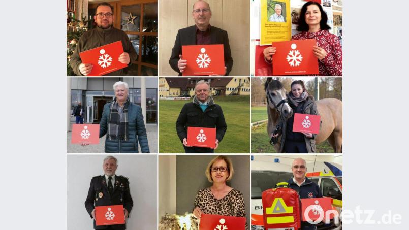 Die Spendenempfänger (obere Reihe, von links): Andreas Royer, Imker-Kreisverband Sulzbach-Rosenberg; Eduard Freisinger, Lebenshilfe Amberg; Patricia Preuß, Literaturarchiv Sulzbach-Rosenberg; mittlere Reihe (von links): Werner Renner, Förderverein St.-Anna-Krankenhaus; Helmut Würsig, TuS Schnaittenbach; Sabrina Lauer, Reit- und Fahrverein Hahnbach; untere Reihe (von links): Dietmar Beyer, Schützengau Sulzbach-Rosenberg; Petra Waldhauser, Selbsthilfegruppe Krebskranker Kinder und Michael Schmid, BRK-Kreisverband Amberg-Sulzbach Wasserwacht. Bildmontage: Kathrin Schmidt/Oberpfalz-Medien