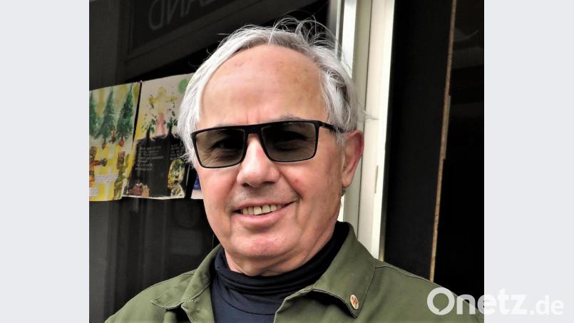 der Autodidakt Jürgen Huber ist ein politischer Künstler. Seine Werke sind politische Botschaften, die er ein Leben lang verfolgt hat und weiter verfolgen wird. In der letzten Wahlperiode konnte er sein politisches Engagement sogar als Grünen-Bürgermeister bis 2020 beruflich einsetzen. Bild: ubb