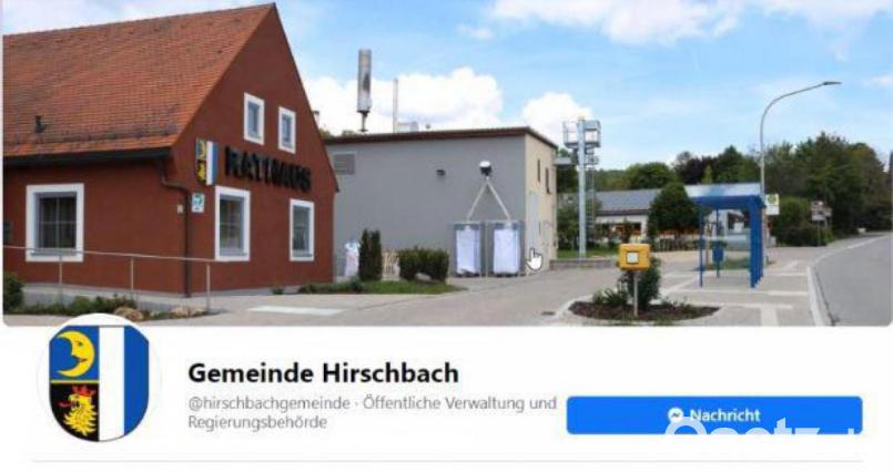 Nun ist die Gemeinde Hirschbach auch auf Facebook und Instagram präsent. Bild: lei