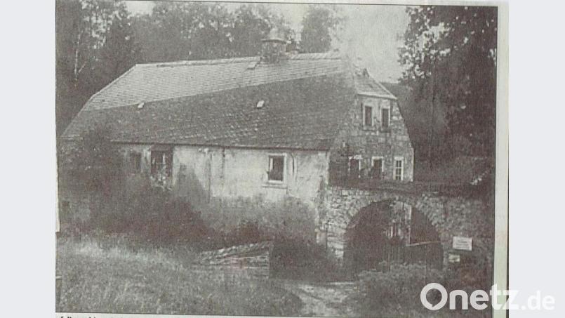 Die alte Grünlasmühle. Repro: soj