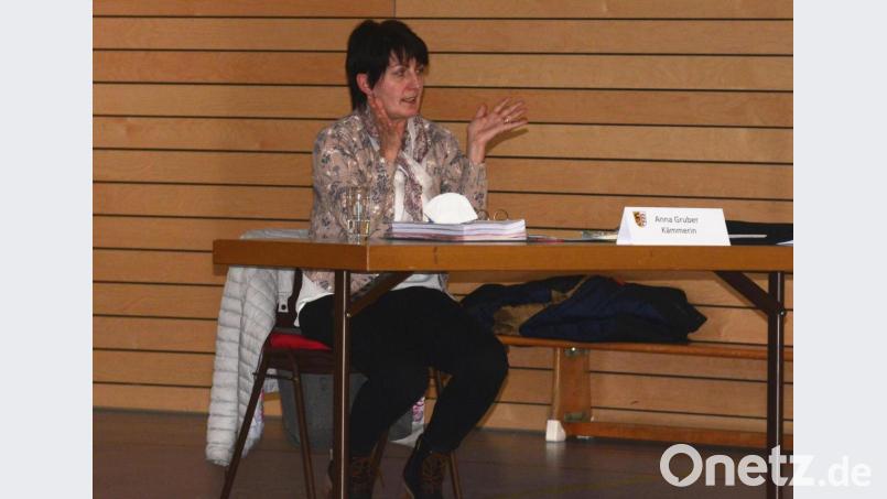 Kämmerin Anna Gruber stellte den Haushalt für 2021 mit der bisherigen Rekordhöhe in seime, Gesamtvolumen von 16.323.084 Euro vor. Bild: bey