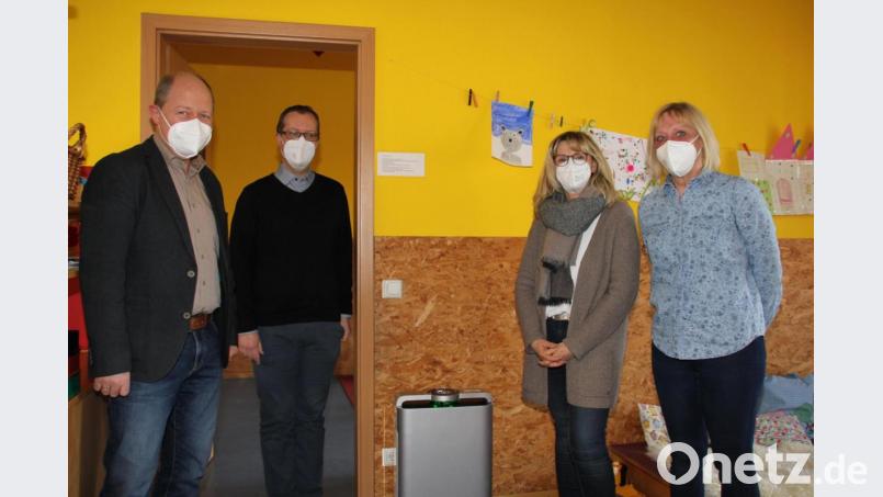 St. Martin Amberg stattet Kindergarten mit Luftreinigern aus | Onetz