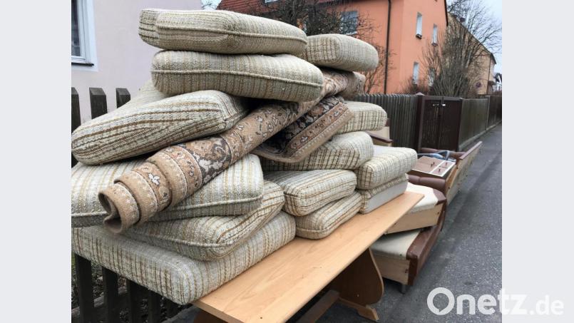 Sperrmüllsammlung in Altenstadt/WN. Bild: Gabi Schönberger