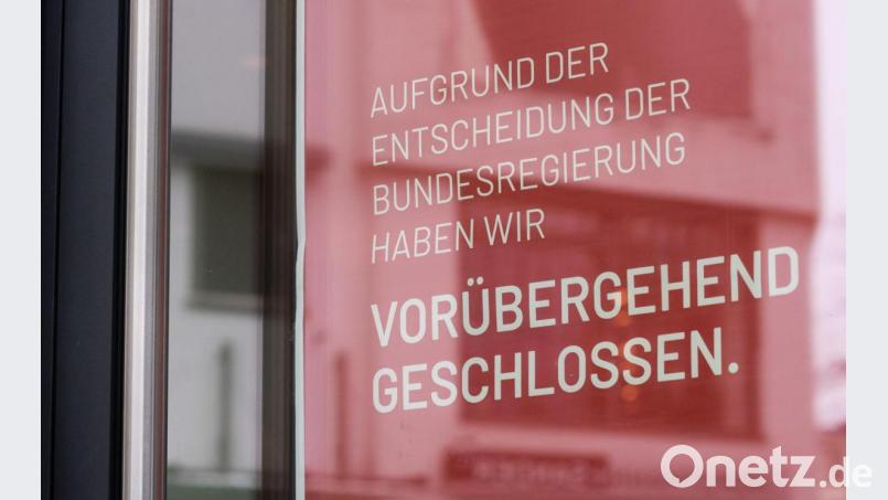 Viele Geschäfte sind wegen der Corona-Pandemie derzeit geschlossen. Archivbild: Julian Stratenschulte