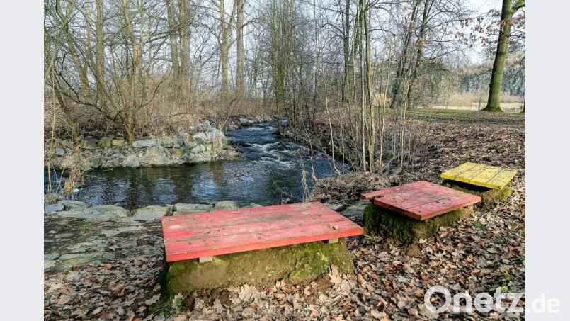 Die Fischaufstiegshilfe am Parkwehr in Schwarzenfeld soll künftig deutlich mehr Wasser führen, besonders in Zeiten niedriger Pegel. Bild: Hösamer