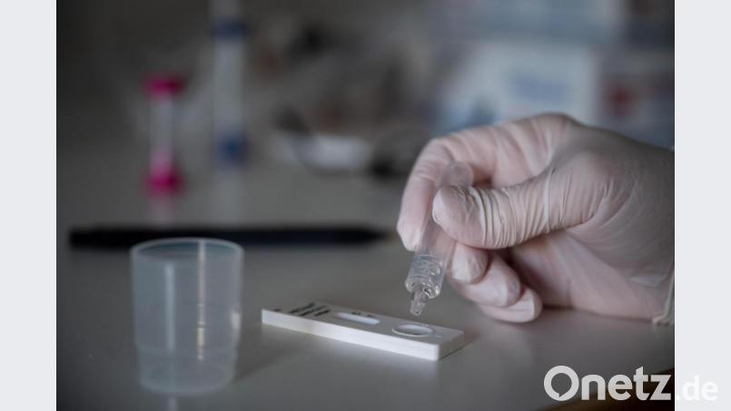 Freiwillige könnten bei der Abnahme von Schnelltests in vielen Einrichtungen eine wertvolle Hilfe sein. Bild: Sebastian Gollnow/dpa