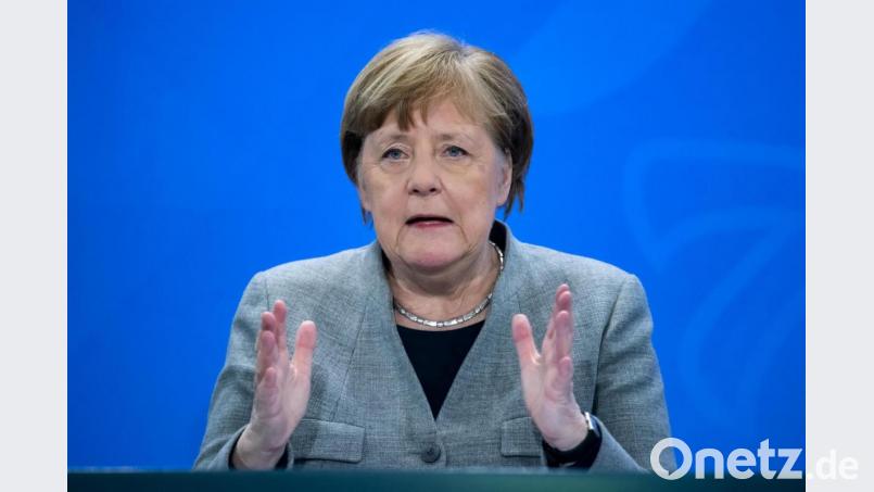 Bundeskanzlerin Angela Merkel (CDU) sieht Deutschland in einer dritten Corona-Welle. Bild: Bernd von Jutrczenka/dpa