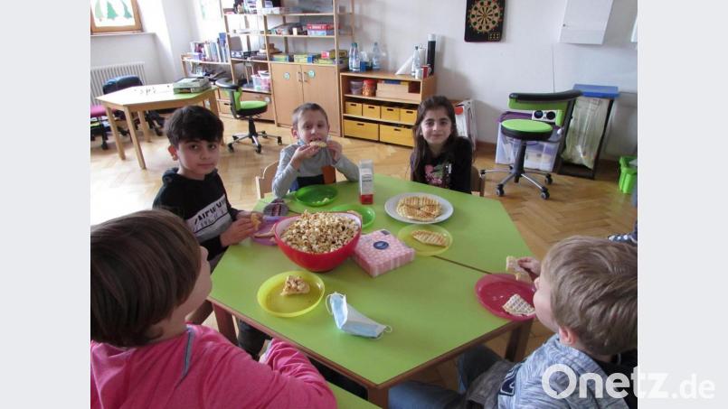 In der Faschingswoche gab es für die Mädchen und Buben im Kinderhort viel Spaß und Abwechslung. Bild: Kinderhaus Tausendfüßler/exb
