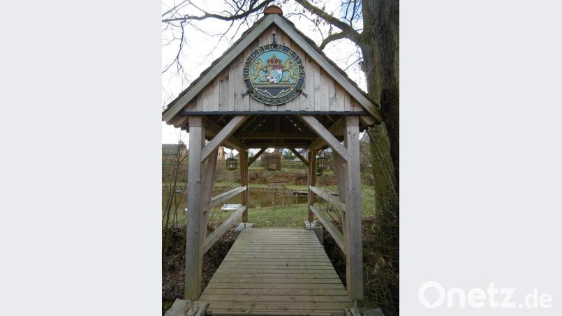 Ein kleines Königreich ist am Weiherweg in Hahnbach entstanden. Bild: mma