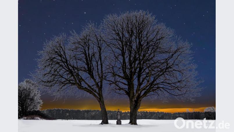 Das Stopfer-Marterl bei Gössenreuth fotografiert und bearbeitet vom Grafenwöhrer Ludwig Brunner Bild: Ludwig Brunner/exb