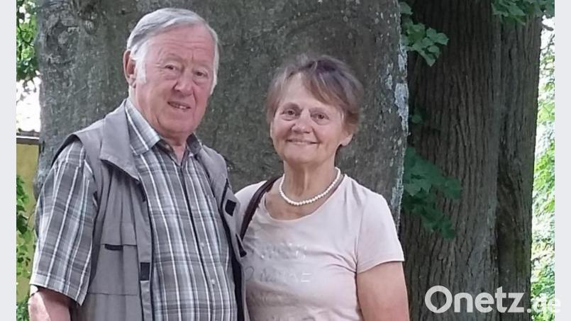 Werner Prölß mit Ehefrau Ruth. Archivbild: bk