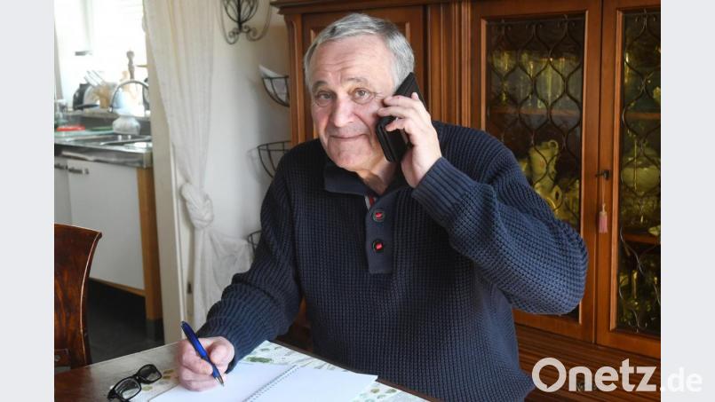 Kurt Seggewiß hilft mit, Impftermine zu koordinieren. Bild: Gabi Schönberger