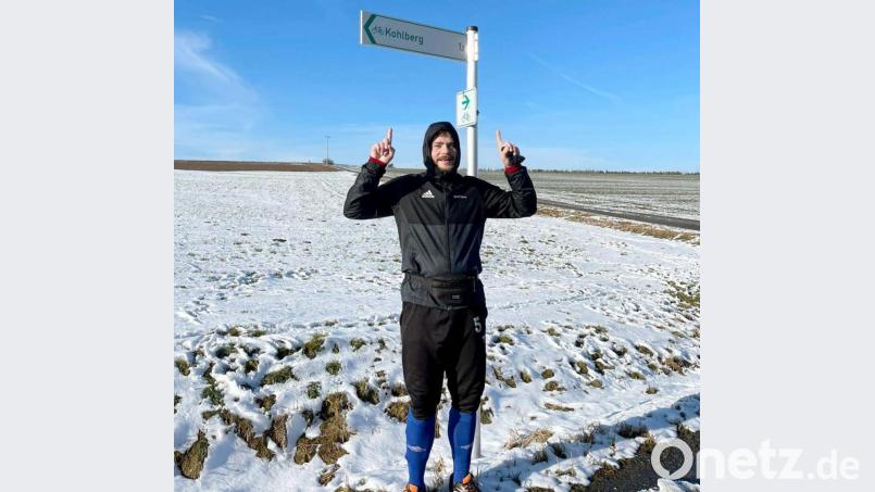 Auch er trotzte den kalten Temperaturen am dritten Februarsonntag: Benedikt Frieser. Bild: SV Kohlberg/fsb