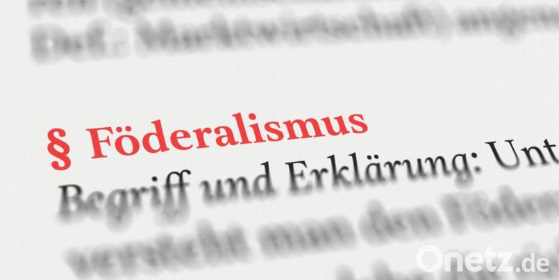 In der Corona-Pandemie wird gerade deutlich, wie die Gesetzgebung bei Bund und Ländern geregelt ist. Bild: N. Theiss - stock.adobe.com