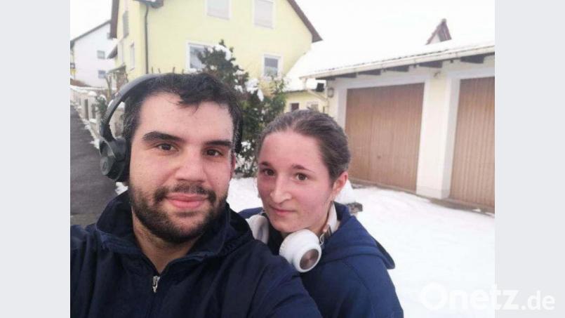 Die Damen waren beim Laufereignis gut vertreten, hier Ana Sebesic mit ihrem Lebensgefährten Antonio Esposito. Bild: SV Kohlberg/fsb