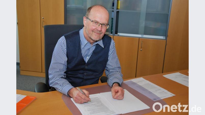 Martin Wurdack, der das Berufliche Schulzentrum Amberg leitet, feiert am Sonntag seinen 60. Geburtstag. Bild: gsp