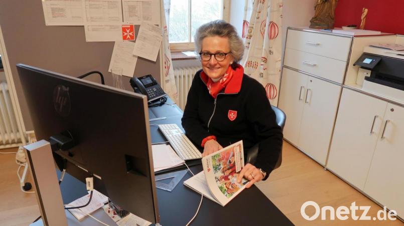 Adelheid Freifrau von Gemmingen-Hornberg informiert: „Mit dem Herzenswunsch-Krankenwagen können die Malteser schwerstkranke Menschen unkompliziert und bequem ans Ziel ihres vielleicht letzten Wunsches fahren.&quot; Archivbild: bsc
