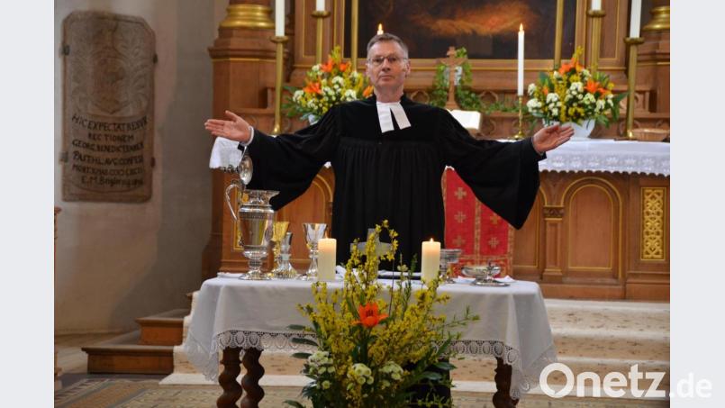 Drei Jahre war Dieter Schinke evangelischer Stadtpfarrer von Vohenstrauß. Seine ruhige und bescheidene Art kam überall an. Im September tritt er seinen Ruhestand an und zieht nach Oldenburg. Archivbild: dob