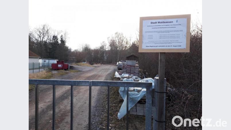Die Grünabfall-Sammelstelle an der Klärwerkstraße in Waldsassen wird dieses Jahr erstmalig am 20. März geöffnet sein, eine Woche früher als zunächst geplant. Bild: pz