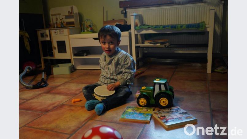 Tim wurde mit der Erbkrankheit Muskeldystrophie Typ Duchenne geboren. Bild: kaz