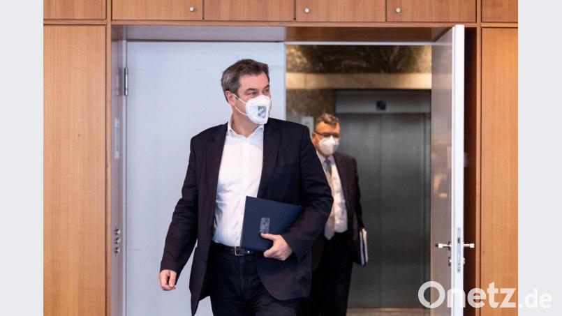 Ministerpräsident Markus Söder hat bekanntgegeben, dass die Grenzregionen zu Tschechien 100 000 Impfdosen zusätzlich bekommen sollen. Archivbild: Matthias Balk/dpa