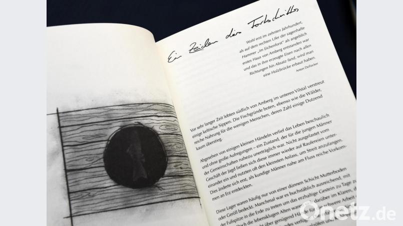 Blick ins Buch: &quot;Das verräterische Herz&quot;. Bild: Petra Hartl