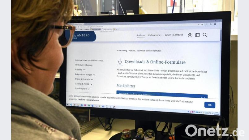 Das Bayerische Staatsministerium für Digitales treibt die Digitalisierung der Verwaltung im Freistaat voran. Die Stadt Amberg nimmt hier eine Vorreiterrolle ein. Bild: Petra Hartl