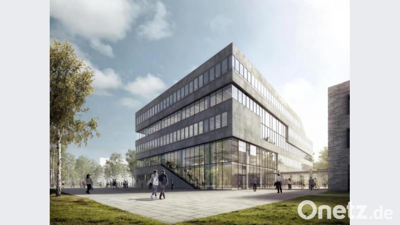 Ein wichtiges Hochbauprojekt in Regensburg ist der Neubau der OTH Regensburg. Bild: Architekturbüro Henning Larsen, München